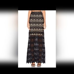 Nightcap Sierra Lace Maxi Skirt